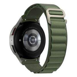 Tech-Protect Nylon Pro Band 20mm - текстилна каишка за Samsung Galaxy Watch, Huawei Watch, Xiaomi, Garmin и други часовници с 20мм захват (зелен)