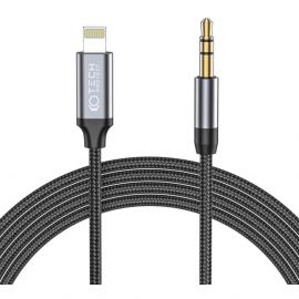 Tech-Protect Ultraboost Audio Cable With Lightning Connector - качествен аудио кабел от Lightning към 3.5 мм. аудио жак (100см) (черен)