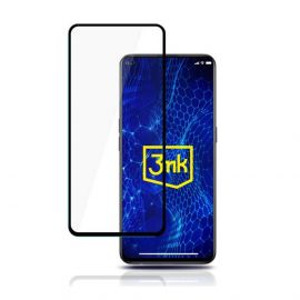 3MK HardGlass Max Lite Full Screen Tempered Glass - калено стъклено защитно покритие за дисплея на Samsung Galaxy S23 Ultra (черен-прозрачен)