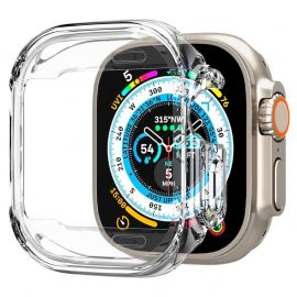 Spigen Ultra Hybrid Case - хибриден кейс с висока степен на защита за Apple Watch Ultra 49мм (прозрачен)