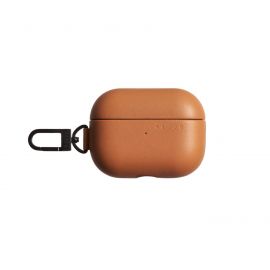 Mujjo Echelon Leather Case - кожен (ествествена кожа) кейс за Apple Airpods Pro 2 (кафяв)