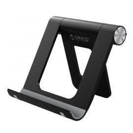 Orico PH2 Adjustable Phone Tablet Holder Stand - преносима сгъваема поставка за таблети и смартфони (черен)
