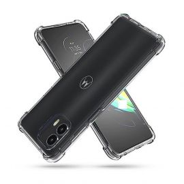 Tech-Protect FlexAir Pro Case - удароустойчив силиконов (TPU) калъф за Motorola Moto G53 5G (прозрачен)