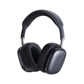 Baseus Bowie H2 Bluetooth Active Noise Cancelling Headphones - безжични блутут слушалки с активна изолация на околния шум (тъмносив)