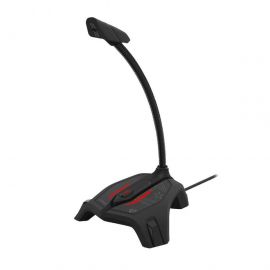 Vertux Streamer-2 Gaming Microphone - настолен геймърски микрофон с USB-A зa стрийминг и игри (черен)