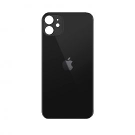 OEM iPhone 11 Backcover Glass - резервен заден стъклен капак за iPhone 11 (черен)