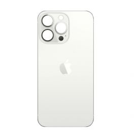 OEM iPhone 13 Pro Backcover Glass - резервен заден стъклен капак за iPhone 13 Pro (сребрист)
