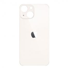 OEM iPhone 13 mini Backcover Glass - резервен заден стъклен капак за iPhone 13 mini (сребрист)