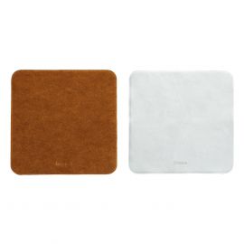 Baseus Auto-care Screen Cleaning Cloths (CRYH010019) - комплект 2 броя кърпички за почистване на всякакви видове дисплеи (сив и кафяв)