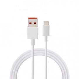 Xiaomi USB-A to USB-C Data Cable - кабел за устройства с USB-C порт (100 см) (бял) (bulk)