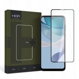Hofi Glass Pro Plus Tempered Glass 2.5D - калено стъклено защитно покритие за дисплея на Motorola Moto G13, G23, G53 5G, G73 5G (черен-прозрачен)