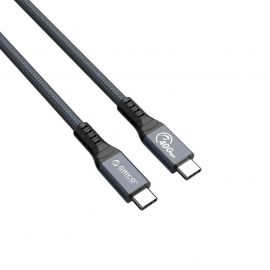 Orico Thunderbolt 4 Cable - USB-C към USB-C кабел с Thunderbolt 4 (30 см) (тъмносив)