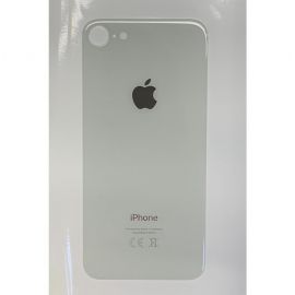 OEM iPhone Backcover Glass - резервен заден стъклен капак за iPhone 8 (сребрист)