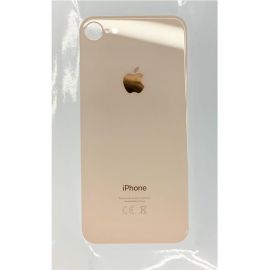 OEM iPhone Backcover Glass - резервен заден стъклен капак за iPhone 8 (златист)