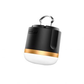 EcoFlow Multifunctional Camping Light - LED лампа и външна батерия за къмпинг, море или планина (черен)