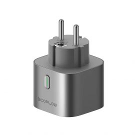 EcoFlow Smart Plug - Wi-Fi контакт за безжично управление (сив)