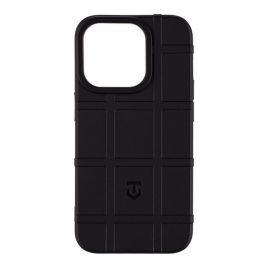 Tactical Infantry Case - удароустойчив силиконов (TPU) калъф за iPhone 15 Pro Max (черен)