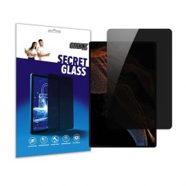 GrizzGlass SecretGlass Privacy Tempered Glass Protector - хибридно защитно покритие с определен ъгъл на виждане за дисплея на Samsung Galaxy Tab S9 (прозрачен)