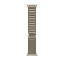 Apple Alpine Loop Medium - оригинална текстилна каишка за Apple Watch Ultra 49мм (светлозелен)