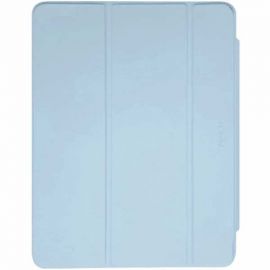Macally Stand Case - полиуретанов калъф с поставка за iPad 9 (2021), iPad 8 (2020), iPad 7 (2019) (син)