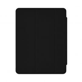 Macally Stand Case - полиуретанов калъф с поставка за iPad 10 (2022) (черен)