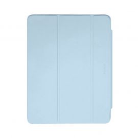 Macally Stand Case - полиуретанов калъф с поставка за iPad 10 (2022) (син)