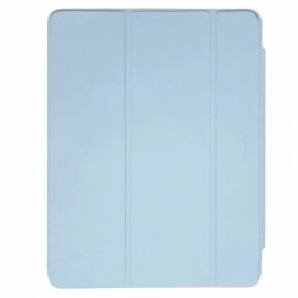 Macally Stand Case - полиуретанов калъф с поставка за iPad Pro 11 M2 (2022), iPad Pro 11 M1 (2021), iPad Pro 11 (2020), iPad Pro 11 (2018), iPad Air 5 (2022), iPad Air 4 (2020) (син)