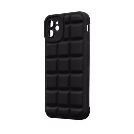 OBALME Block TPU Case - удароустойчив силиконов (TPU) калъф за iPhone 11 (черен)