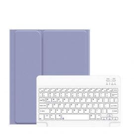 USAMS Winro Case and Bluetooth Keyboard - кожен калъф и безжична блутут клавиатура за iPad Air 5 (2022), iPad Air 4 (2020) (зелен)