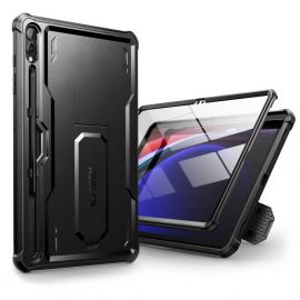 Tech-Protect Kevlar Pro Case - кейс с изключителна защита и поставка за Samsung Galaxy Tab S9 Plus (черен)