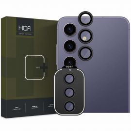 Hofi CamRing Pro Plus - предпазни стъклени лещи за камерата на Samsung Galaxy S24 Plus (черен)
