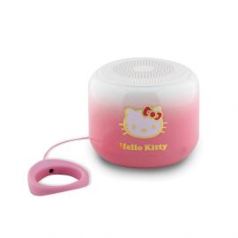 Hello Kitty Kitty Head Logo Mini Bluetooth Speaker 3W - портативен безжичен Bluetooth спийкър за мобилни устройства (розов)