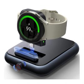 Joyroom Galaxy Watch Wireless Charger - преносима поставка (пад) за зареждане на Galaxy Watch (черен)