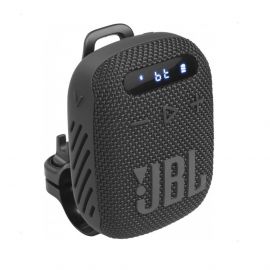 JBL Wind 3 Portable Bicycle Waterproof Speaker - безжичен портативен спийкър за велосипеди, мотоциклети и скутери (черен)