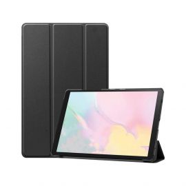 Tech-Protect Smartcase - кожен кейс и поставка за Samsung Galaxy Tab A7 10.4 (2020), Tab A7 10.4 (2022) (черен)