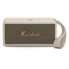 Marshall Middleton - безжичен портативен аудиофилски спийкър за мобилни устройства с Bluetooth (кремав)