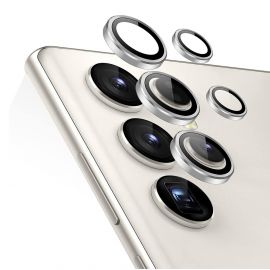 ESR Tempered Glass Camera Lens Protector - предпазни стъклени лещи за камерата на Samsung Galaxy S24 Ultra (сребрист)