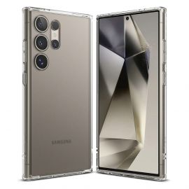 Ringke Fusion Case - хибриден удароустойчив кейс за Samsung Galaxy S24 Ultra (прозрачен-мат)