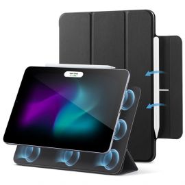 ESR Rebound Magnetic Case - магнитен полиуретанов калъф с поставка за iPad Pro 13 (2024) (черен)