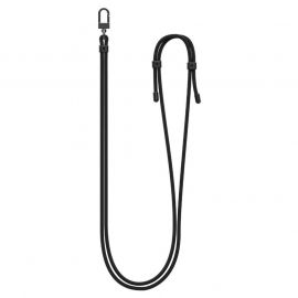 Spigen Crossbody Strap - универсална връзка за носене през врата за смартфони (черен)