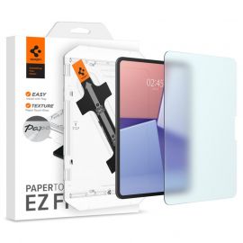 Spigen Paper Touch Tempered Glass EZ Fit - стъклено защитно покритие, подходящо за рисуване за дисплея на iPad Pro 11 (2024) (матово)