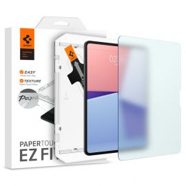 Spigen Paper Touch Tempered Glass EZ Fit - стъклено защитно покритие, подходящо за рисуване за дисплея на iPad Pro 13 (2024) (матово)