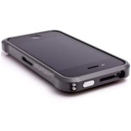 Element Case Vapor - алуминиев бъмпер за iPhone 4/4S (сив)