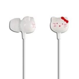 Hello Kitty Earphones - слушалки без микрофон за мобилни устройства