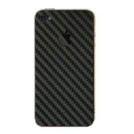 FitCase Sticker Kit Carbon - карбонов скин за iPhone 4/4S (черен)