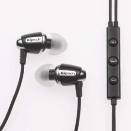 Klipsch Image S4i - слушалки с микрофон и управление на звука за iPhone, iPad и iPod (черни)