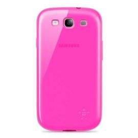 Belkin Grip Sheer - силиконов калъф за Samsung Galaxy S3 i9300, S3 Neo (розов)