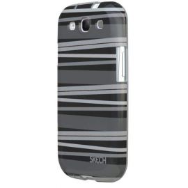 Skech Groove Snap On Case - силиконов кейс за Samsung Galaxy S3 (сив)