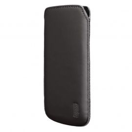 Artwizz Leather Pouch - кожен калъф за iPhone 5, iPhone 5S, iPhone SE (черен-мат)