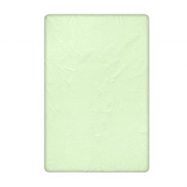 Dilios Зелен долен чаршаф от памучен сатен, 240/260 см.